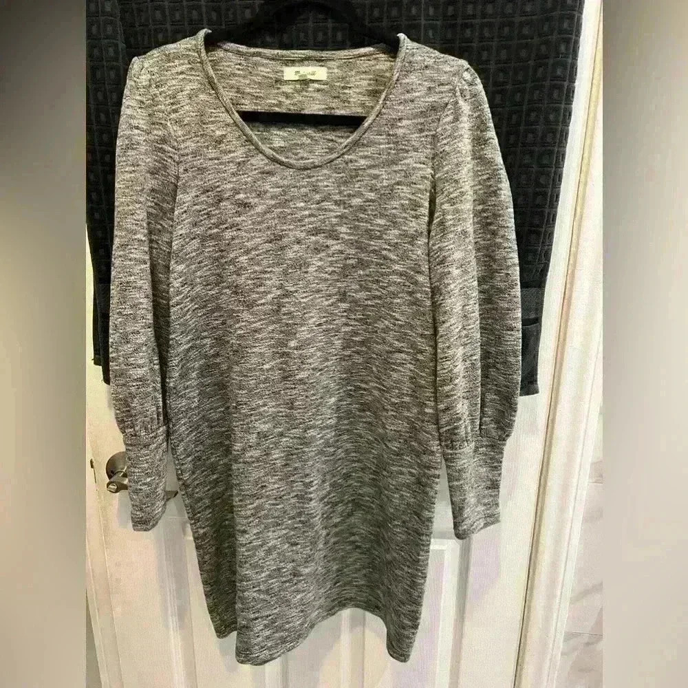 Madewell Women's Grey Dress - Picture 2 of 3